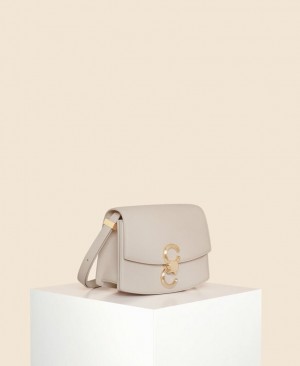 Cafuné Small Pendulum Crossbody Taske Dame Beige | THY155HH