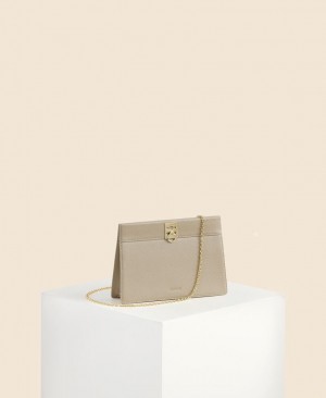 Cafuné Stance Chain Crossbody Taske Dame Beige | TDF2662LR