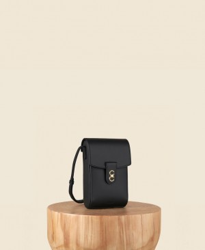 Cafuné Trunk Box Crossbody Taske Dame Sort | SLY8823AY