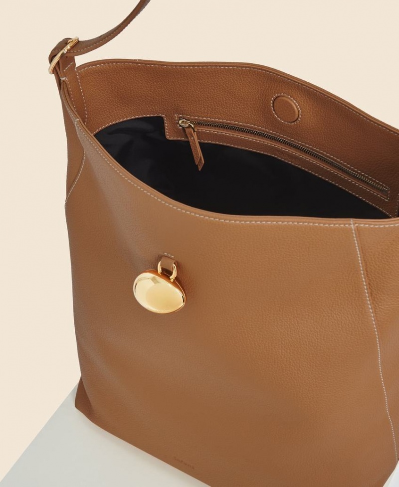 Cafuné Drop Hobo Muleposer Dame Brune | IYB7655VU