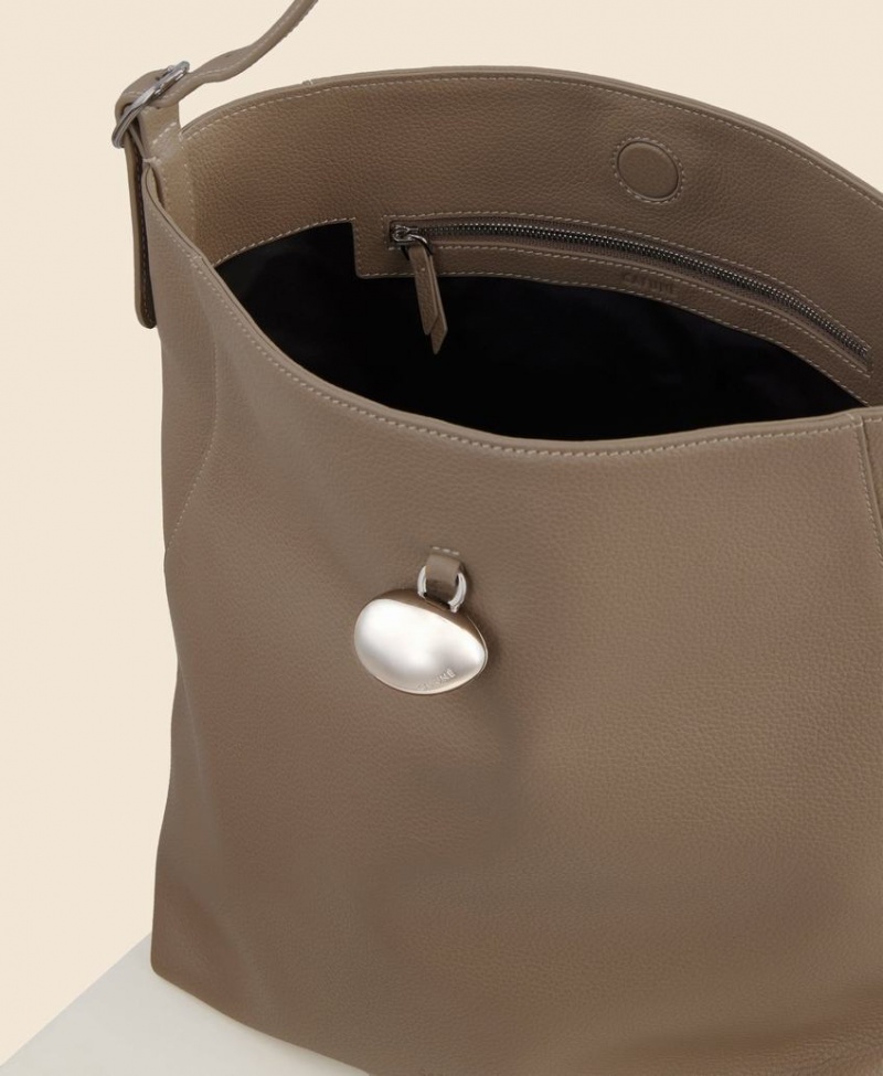 Cafuné Drop Hobo Muleposer Dame Grå Brune | OVB11XT