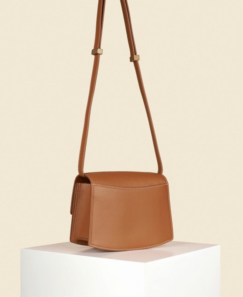 Cafuné Small Pendulum Crossbody Taske Dame Brune | RIW7391ZO