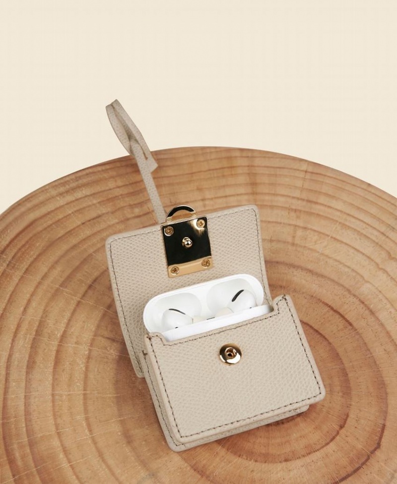 Cafuné Stance Pod AirPods Case Mini Tasker Dame Beige | XSH9225QB