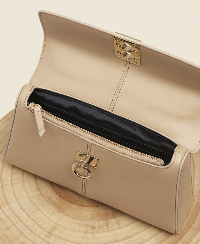 Cafuné Stance Wallet Crossbody Taske Dame Beige | WVW5948YQ