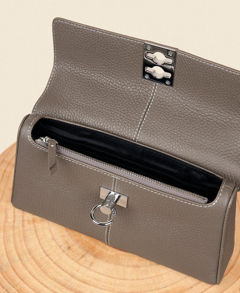 Cafuné Stance Wallet Crossbody Taske Dame Grå Brune | YSZ6875AX