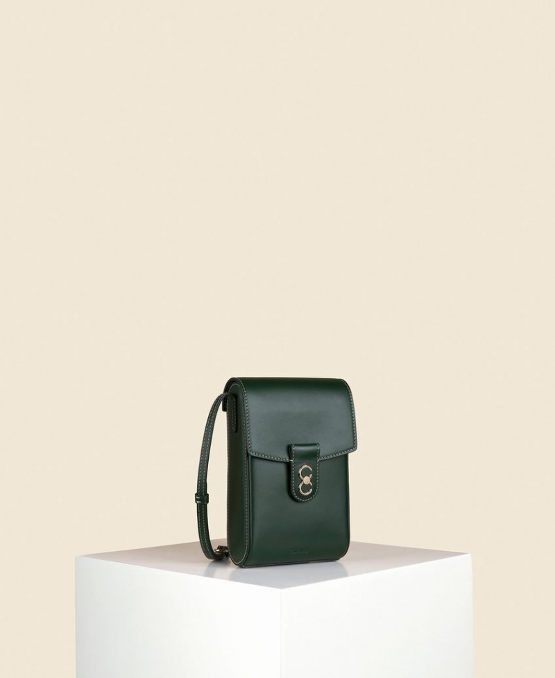 Cafuné Trunk Box Crossbody Taske Dame Dyb Grøn | HKG4763WY